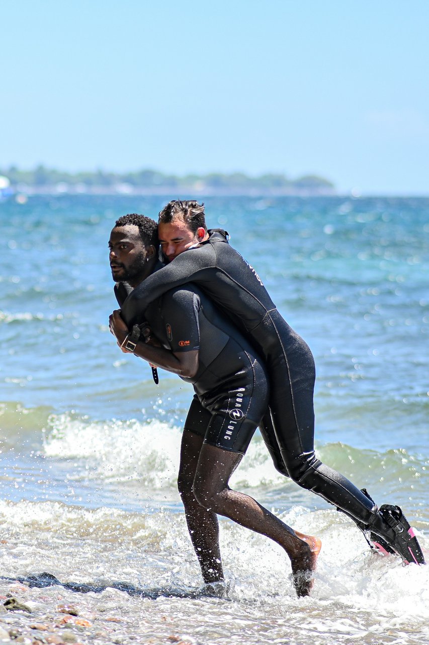 PADI Rescue training IDC