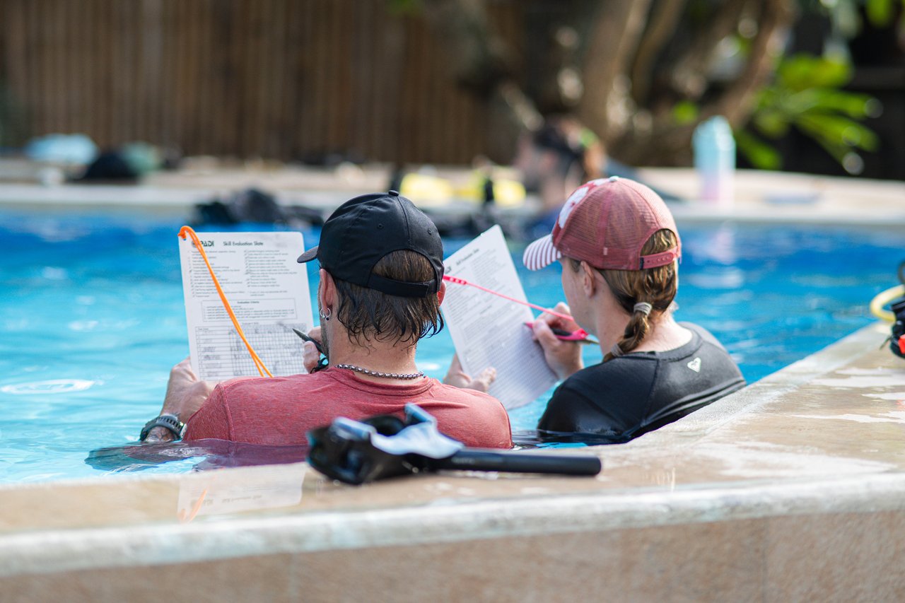 PADI instructor examination